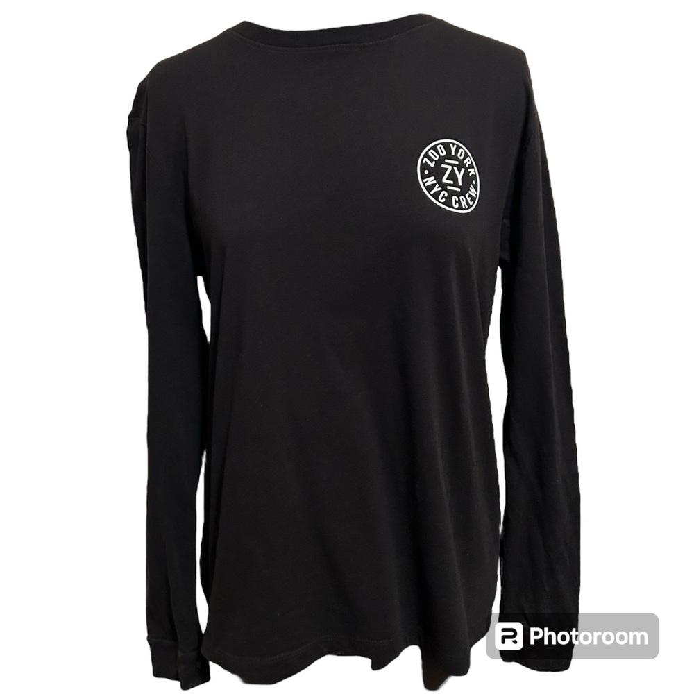 100% Cotton Zoo York Long sleeve Graphic Logo Tee